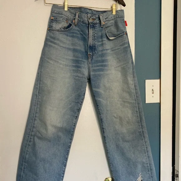 Denimist pierce distressed High-Rise crop Jean size 29 - Picture 8 of 15